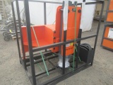 TMG INDUSTRIAL TMG-PD700S HYDRAULIC POST DRIVER & POUNDER SKID STEER ATTACHMENT (UNUSED)