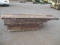 PALLET OF 3'' X 4'' X ASSORTED LENGTH LUMBER W/ HOLES DRILLED THROUGH
