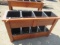 2 TIERED EIGHT POT CEDAR PLANTER BOX