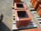 (2) SINGLE POT CEDAR PLANTER BOXES