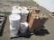(11) GALLON BUCKETS OF FIRST IMPRESSION LAMINTOR/MAINTAINER FLOORING COATING & (10) 5 GALLON JUGS OF