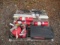 PALLET W/ (9) FIRE EXTINGUISHERS, (2) PROPANE WEED BURNER TORCHES & MAILBOX