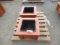 (2) SINGLE POT CEDAR PLANTER BOXES