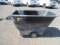 HEAVY DUTY PLASTIC TILT CART (HANDLE IS DAMAGED)