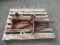 (2) HEAVY DUTY RIGGERS FORMING VISE