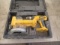 DEWALT DW99S ADJUSTABLE CLUTCH CORDLESS 1/2 VSR DRILL & DEWALT DW936 CORDLESS 5 3/8'' TRIM SAW