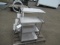 (2) METAL 3 SHELF ROLLING CARTS