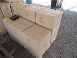 PALLET W/ (15) BOXES OF THERASIGMA PLASTIC CARRYING CASES(20 PER BOX)