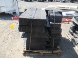 PALLET W/ ASSORTED RUBBER DOCK BUMPERS