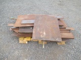 ASSORTED STEEL PLATE & C-CHANNEL BAR