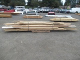 LOT OF ASSORTED WIDTH & LENGTH TONGUE & GROOVE BOARDS