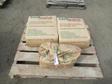 PALLET W/ (2) 30# BAGS OF TURF MULCH PROCESSED FIBER & PARTIAL BAG OF TURF MULCH PROCESSED FIBER