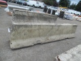 12' CONCRETE JERSEY BARRIER