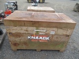 KNAACK JOB BOX (LOCK HAS BEEN DRILLED OUT)