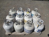 (12) 15# PROPANE TANKS