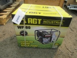 AGT INDUSTRIAL WP-80 3'' GAS POWERED WATER PUMP W/ 7.5 HP GAS ENGINE (UNUSED)