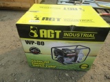 AGT INDUSTRIAL WP-80 3'' GAS POWERED WATER PUMP W/ 7.5 HP GAS ENGINE (UNUSED)