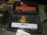 (2) 1:64 SCALE DIE-CAST TRUCKS W/ TRAILERS