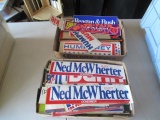 VINTAGE CAMPAIGN BUMPER STICKERS