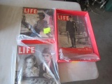 (8) VINTAGE LIFE MAGAZINES