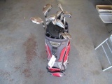 ASSORTED GOLF CLUBS W/ (3) DRIVERS