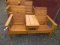 2 SEAT CEDAR BENCH