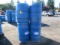 (8) PLASTIC 55 GALLON FOOD GRADE STORAGE BARRELS