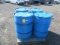 (4) PLASTIC 55 GALLON FOOD GRADE STORAGE BARRELS