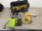 DEWALT 18V CORDLESS DUST EXTRACTOR W/(4) HEPA FILTER HOLDERS, (1) CHARGER, MODEL #DWH303DH *NO