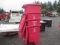 (4) BIO HAZZARD WASTE GARBAGE CANS