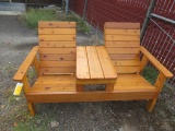 2 SEAT CEDAR BENCH