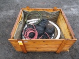 WOODCRATE OF ASSORTED RUBBER GASKETS & HOSES