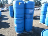 (8) PLASTIC 55 GALLON FOOD GRADE STORAGE BARRELS