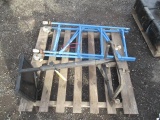 METAL ROLLING / COLLAPSIBLE SCAFFOLDING LEGS & METAL ADJUSTABLE ROLLING TOOL TRAY