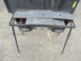 OUTDOOR COOKERS FREE STANDING (2) BURNERS PROPANE STOVE