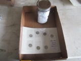 1926 - 1930 STANDING LIBERTY QUARTERS, 1000 WHEEL CENTS IN A JAR