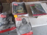 BOX OF VINTAGE LIFE MAGAZINES