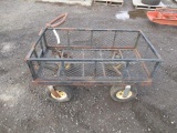 METAL GARDEN CART