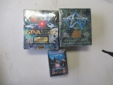 (3) BOXES OF STARTREK COLLECTIBLE TRADING CARDS