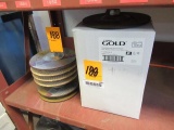 ASSORTED CARBO GOLD 7'' GRINDING WHEELS