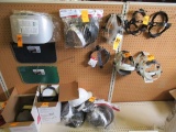 ASSORTED WELDING HOOD & FACE SHIELD PARTS