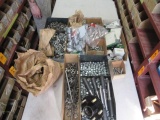 CONTENTS OF SHELF - ASSORTED TRAILER AXLE PARTS