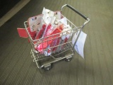 MINATURE SHOPPING CART W/WELDCOTE TIP CLEANERS