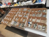 CONTENTS OF 2 SHELVES - ASSORTED HYDRAULIC FITTINGS