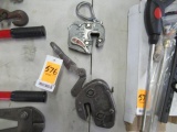 (2) PLATE LIFTING CLAMPS