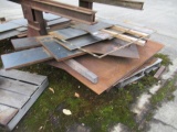 ASSORTED SIZE STEEL PLATE