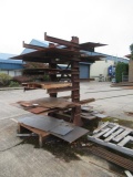 STEEL MATERIAL RACK *REMOVAL WEDNESDAY OR THURSDAY BY APPOINTMENT