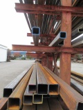 (2) 20' X 2-1/2'' & (1) 7' X 3'' STEEL SQUARE TUBING