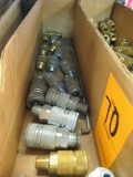 ASSORTED PNUEMATIC QUICK COUPLER FITTINGS