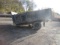 TRUCK REAR FRAME SECTION W/HYDRAULIC DUMP FLATBED